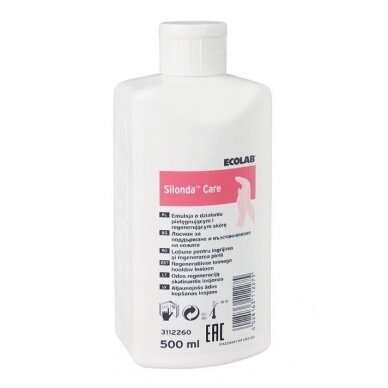 Kremas rankoms SILONDA CARE, 500 ml