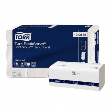 Popierius rankoms lapeliais Tork PeakServe Universal H5, 1sl.