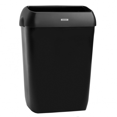 Šiukšlių dėžė KATRIN BIN WITH LID, Juoda, 50 L