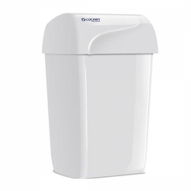 Šiukšlių dėžė Lucart Identity Waste Bin White, Balta