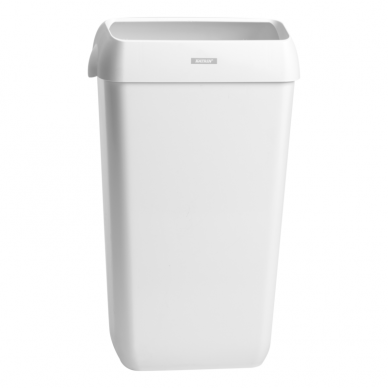 Šiukšlių dėžė KATRIN WASTE BIN WITH LID, Balta, 25 L