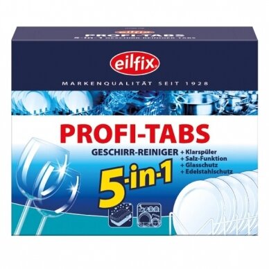 Tabletės indaplovėms Profi-Tabs  5 In 1, 50 vnt.